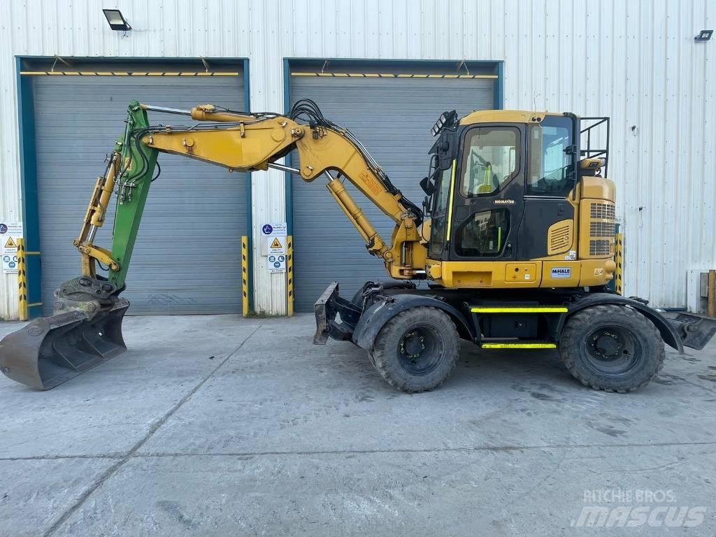 Komatsu PW118-11 Pelle sur pneus