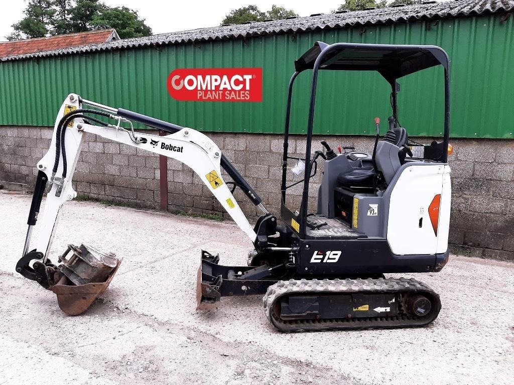 Bobcat E 19 Mini pelle < 7t