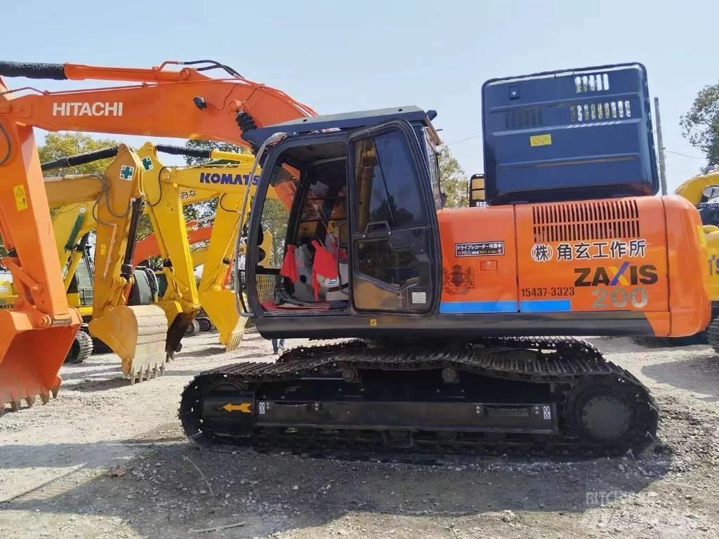 Hitachi Zaxis 200 LC Pelle sur chenilles