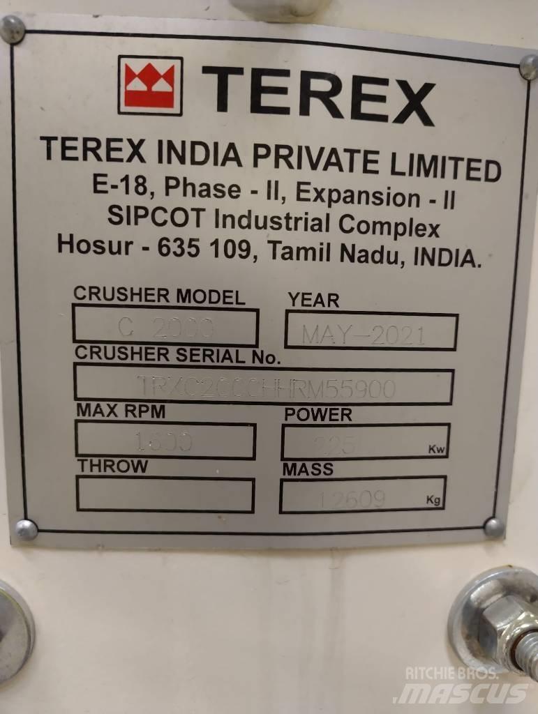 Terex Canica 2000 Concasseur