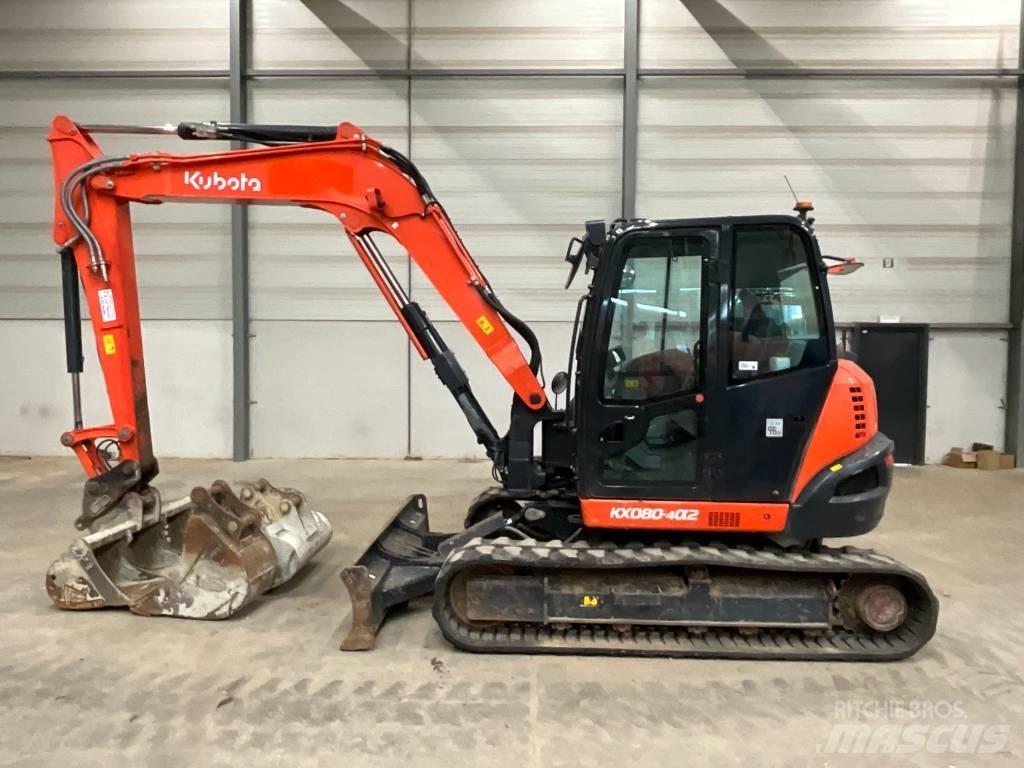Kubota KX 080-4 A 2 Mini pelle 7t-12t