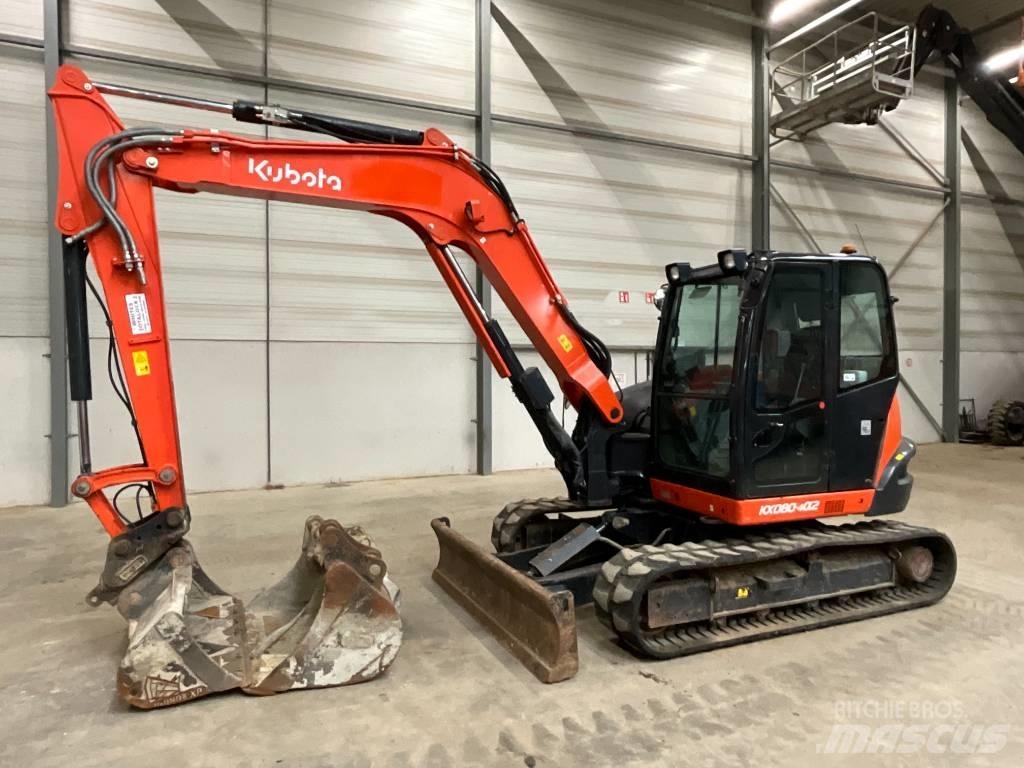 Kubota KX 080-4 A 2 Mini pelle 7t-12t