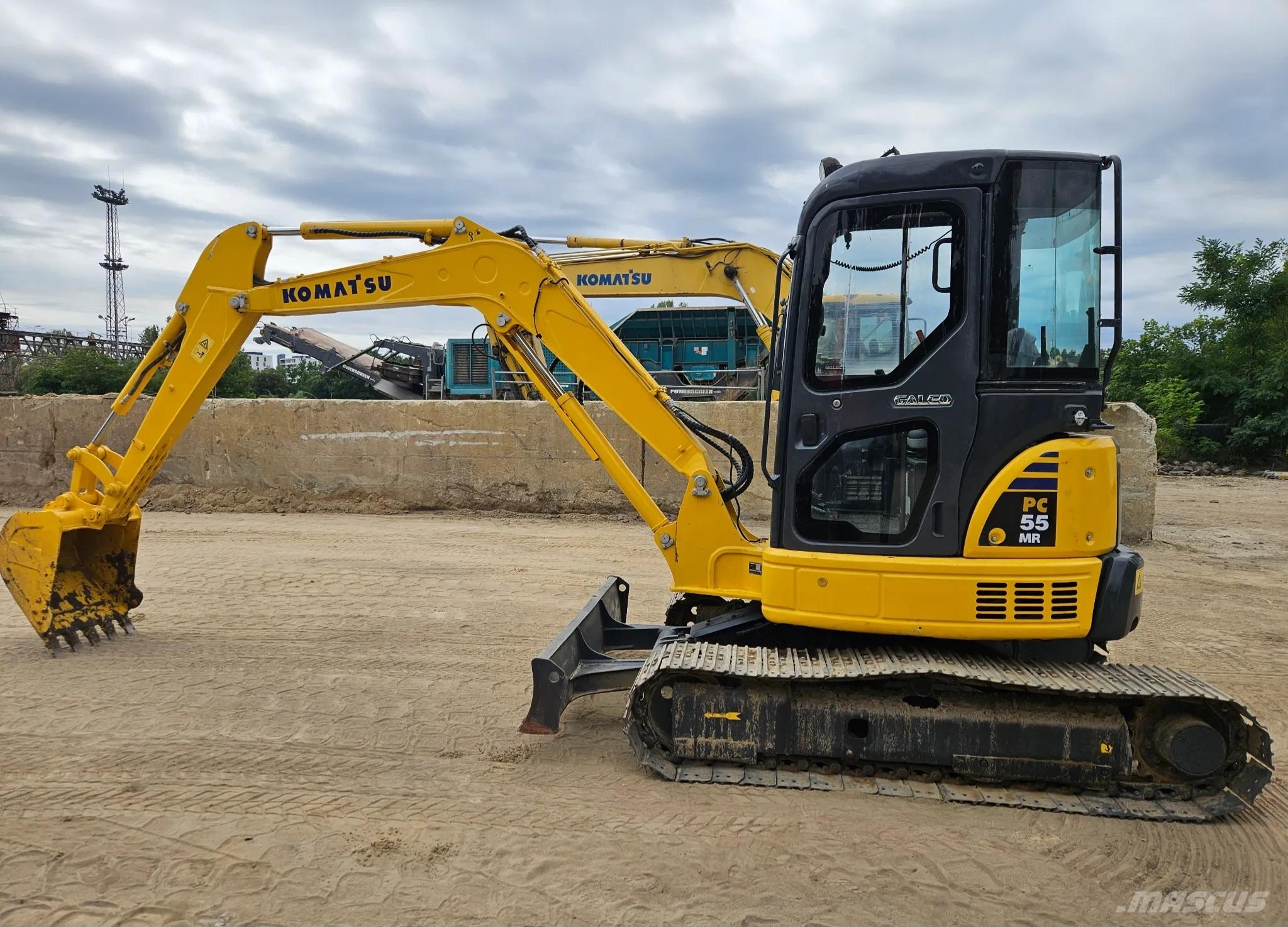 Komatsu PC55 Pelle sur chenilles