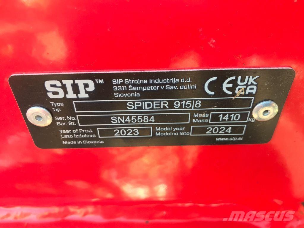 SIP SPIDER 915 / 8 Rateau faneur
