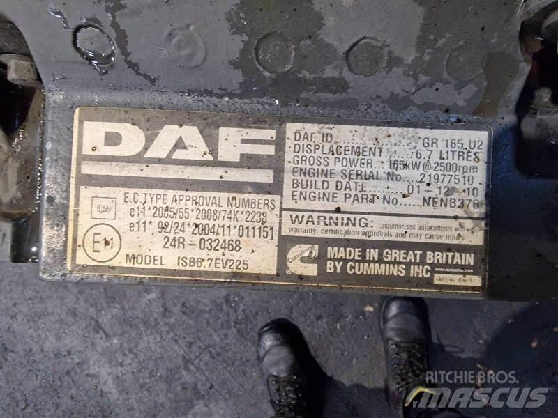 DAF GR165U2 Moteur
