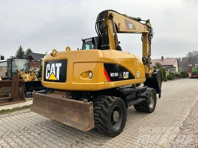 CAT CAT M316D Pelle sur pneus
