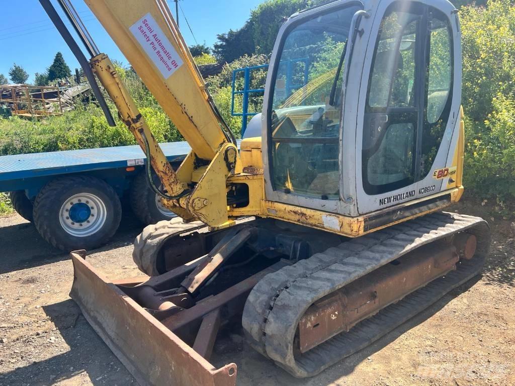 New Holland E 80 Mini pelle 7t-12t
