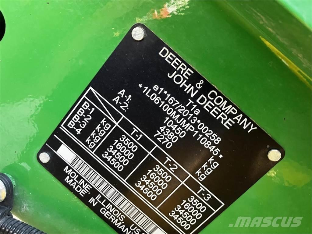 John Deere 6100M Tracteur