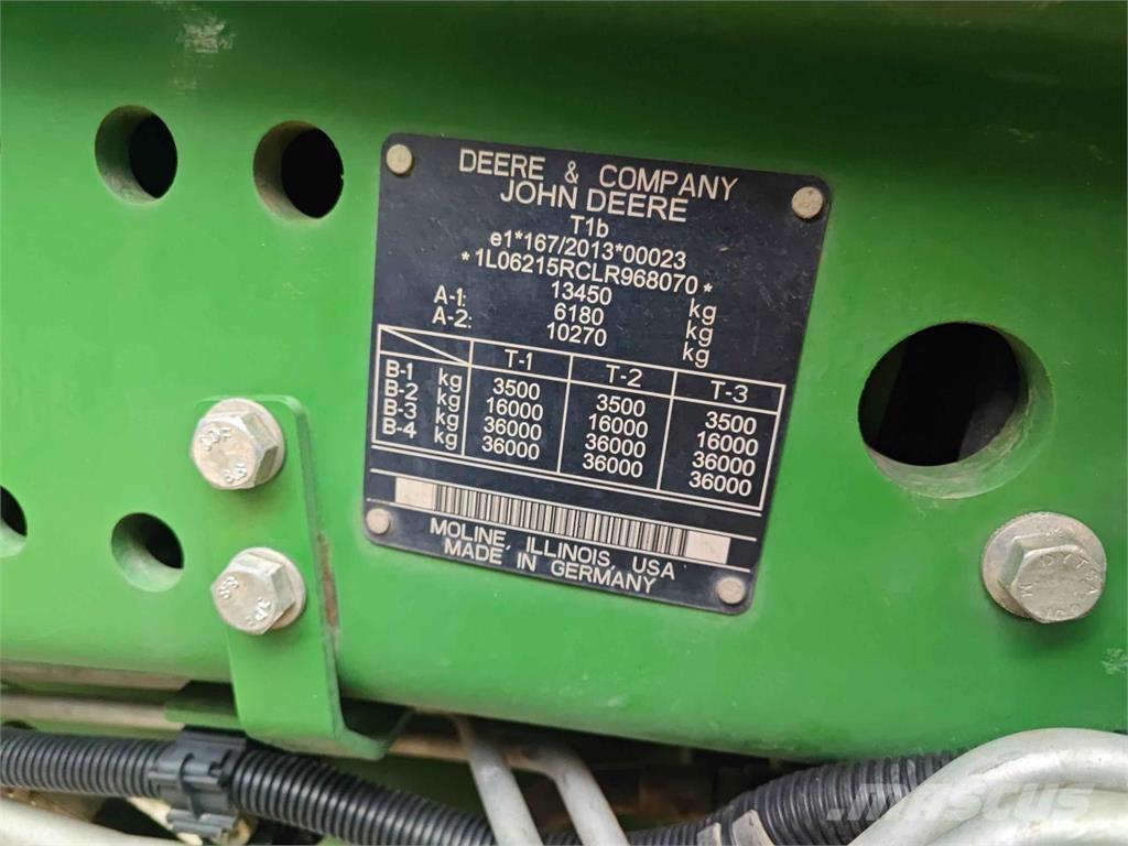 John Deere 6215R Tracteur