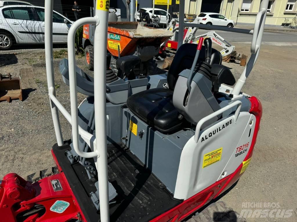 Takeuchi TB 216 Mini pelle < 7t