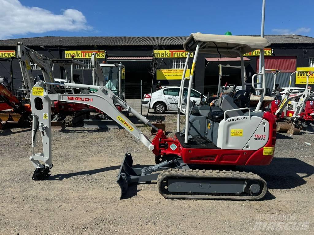 Takeuchi TB 216 Mini pelle < 7t