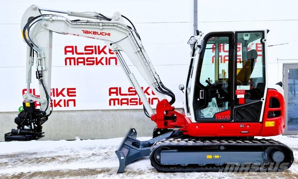 Takeuchi TB370 Mini pelle < 7t