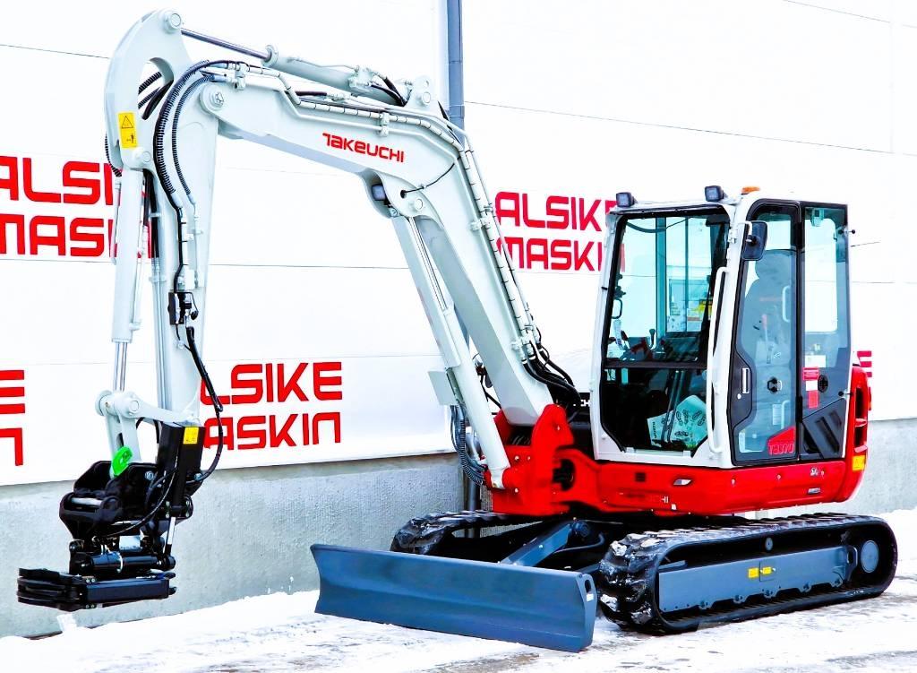 Takeuchi TB370 Mini pelle < 7t