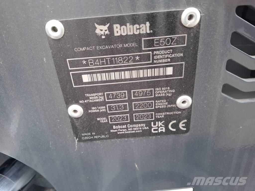 Bobcat E 50z Mini pelle < 7t