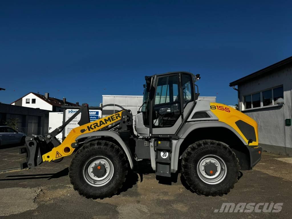 Kramer 8155 | PG + LS Chargeuse sur pneus