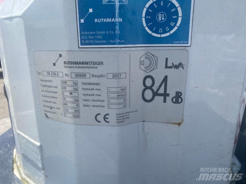 Ruthmann TB270.3 Camion nacelle