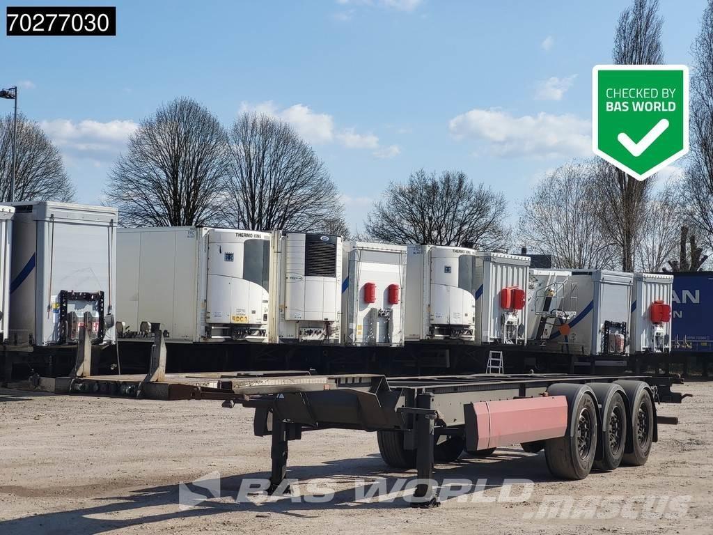 Van Hool 3 axles Semi remorque porte container