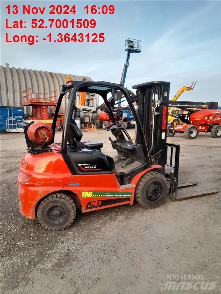 Manitou MI 25 G Chariots GPL