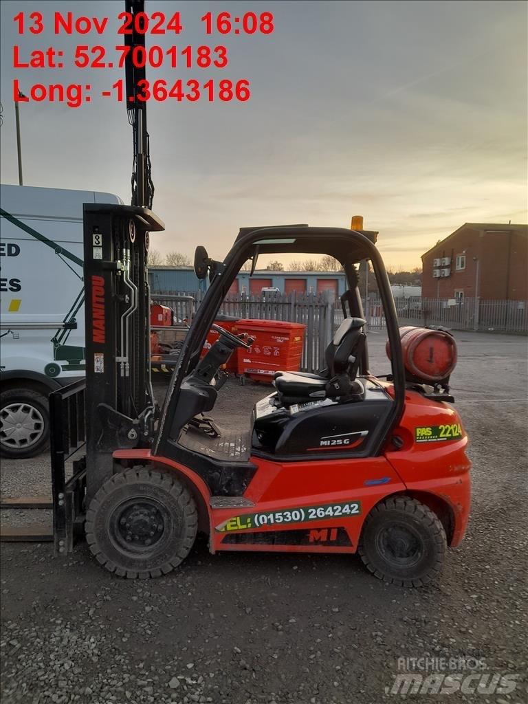 Manitou MI 25 G Chariots GPL