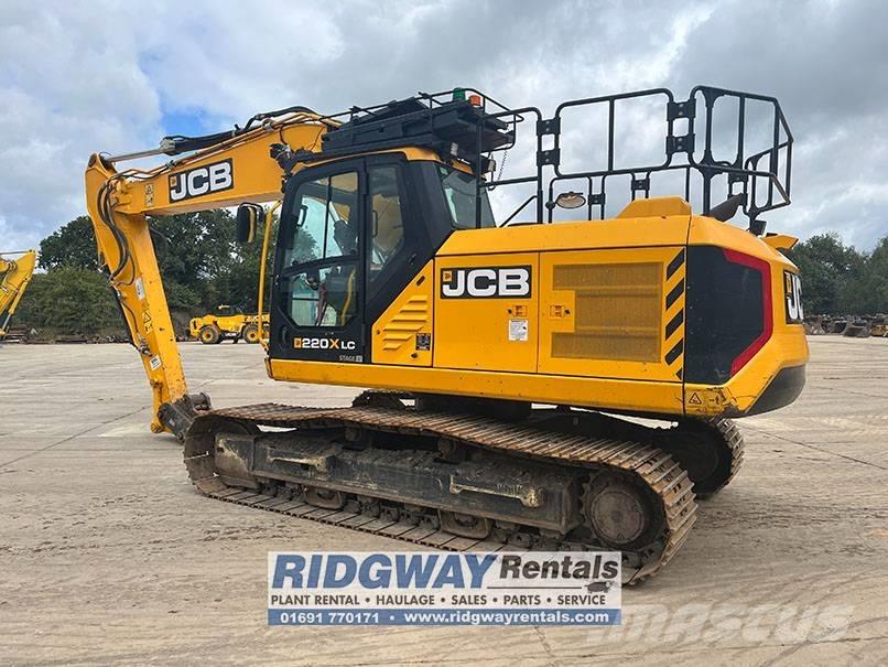 JCB JS 220 LC Pelle sur chenilles