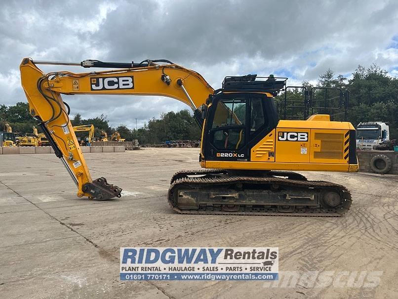 JCB JS 220 LC Pelle sur chenilles