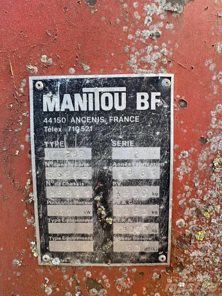 Manitou MCE 20 C Chariots diesel