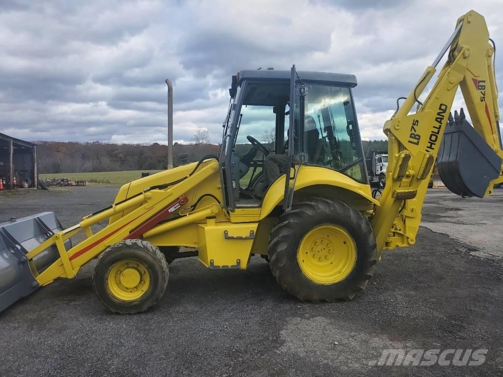 New Holland LB 75 Pelle sur pneus