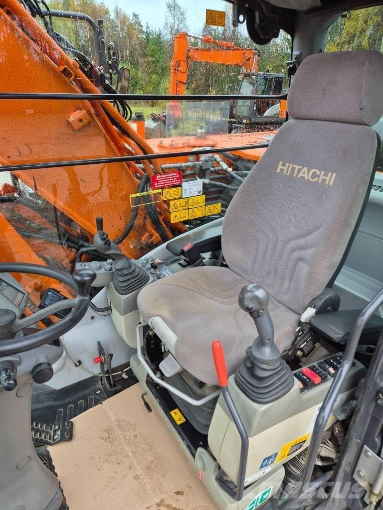 Hitachi ZX 140 W T-5 Pelle sur pneus