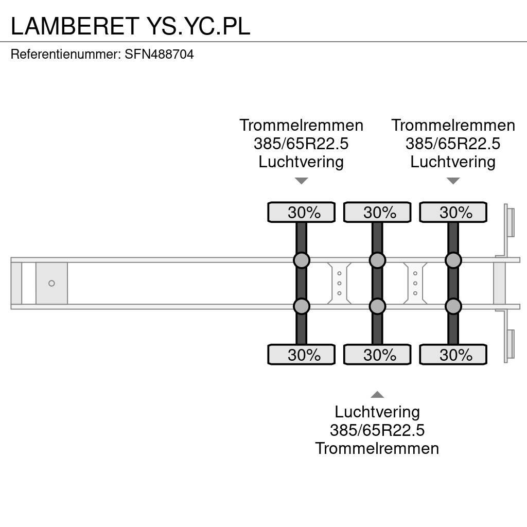 Lamberet YS.YC.PL Semi remorque frigorifique