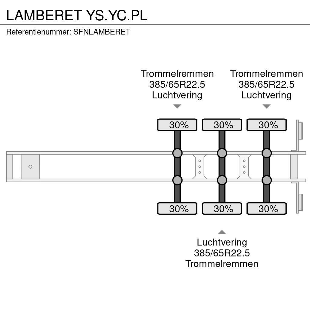 Lamberet YS.YC.PL Semi remorque frigorifique