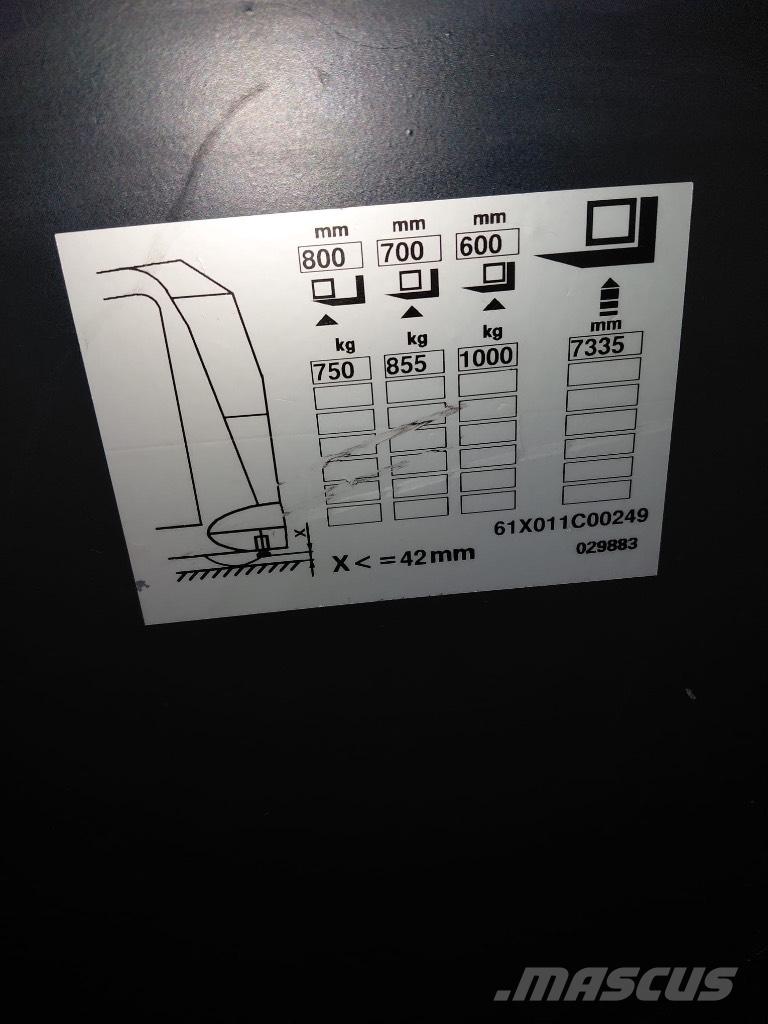 Linde K 10 Chariot élévateur étroit