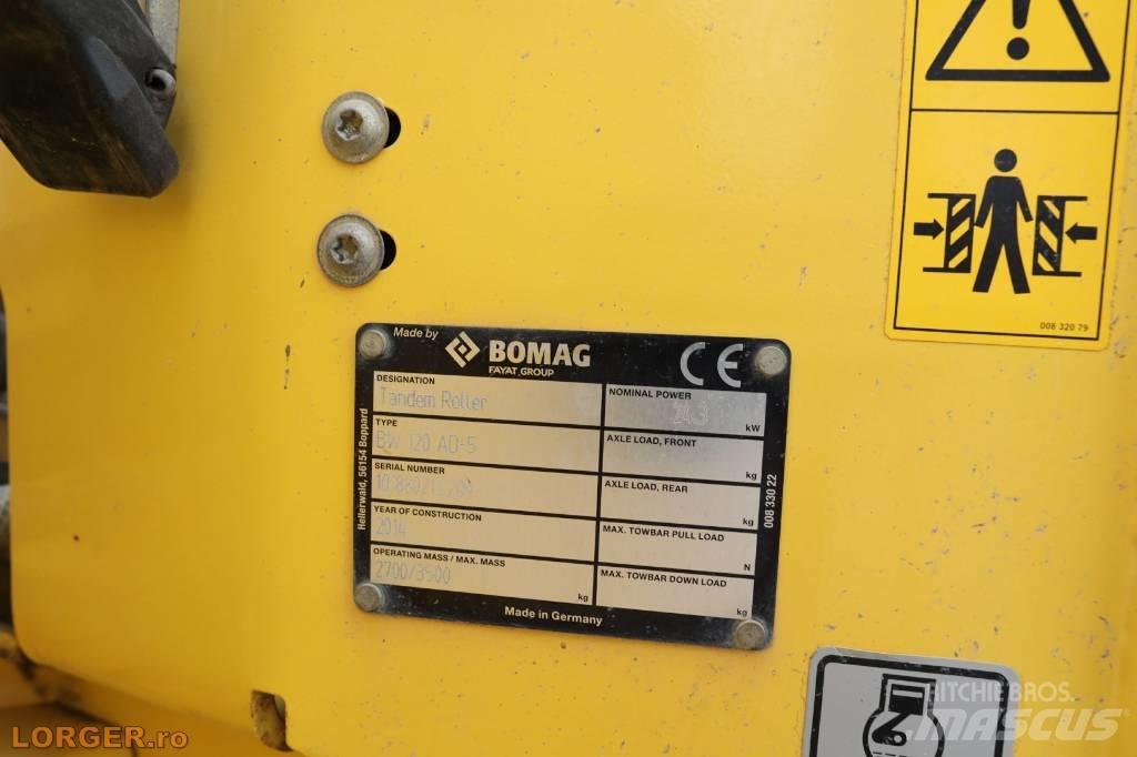 Bomag BW 120 AD-5 Rouleaux tandem