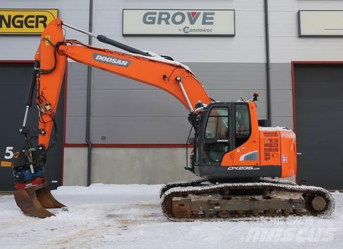 Doosan DX235LCR-5 Pelle sur chenilles