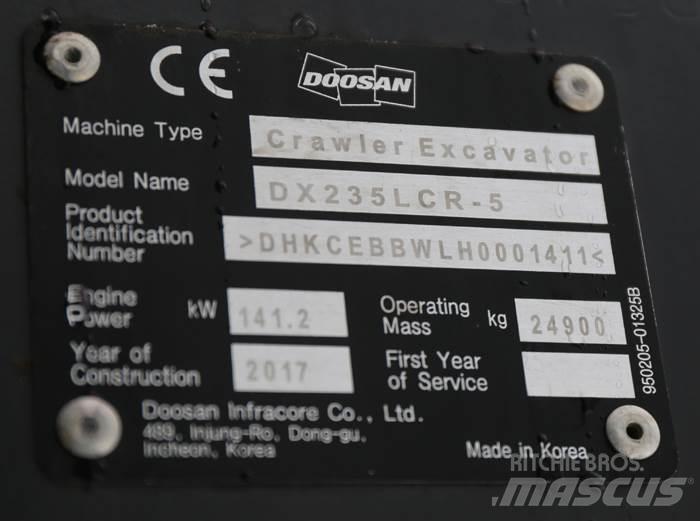 Doosan DX235LCR-5 Pelle sur chenilles