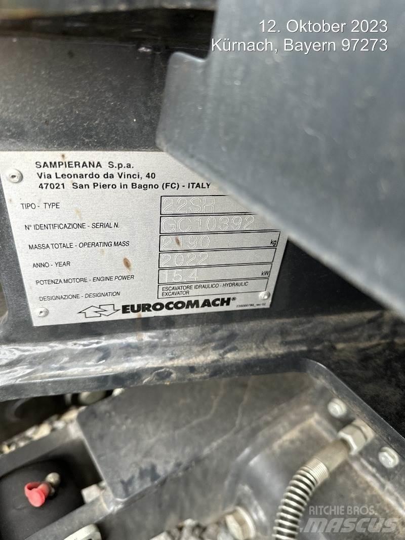 Eurocomach 22SR Mini pelle < 7t