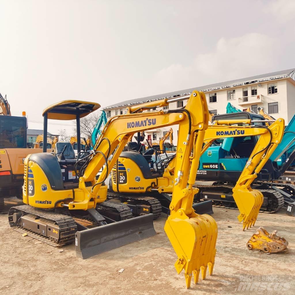 Komatsu PC30MR-3 Mini pelle < 7t