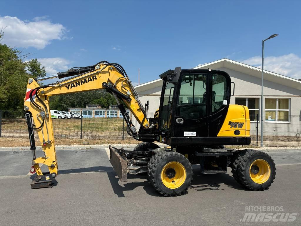 Yanmar B 95 W Mini pelle 7t-12t