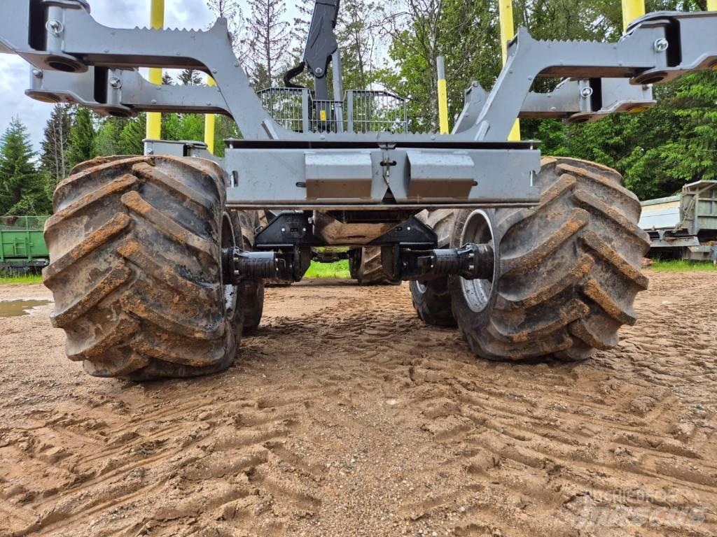 Palms 15UAWD Remorque forestière avec grue