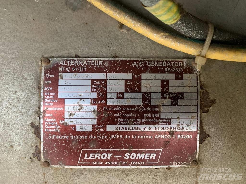 Leroy Somer A2000M8 Générateurs diesel