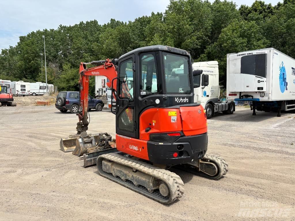 Kubota U 36-4 Mini pelle < 7t