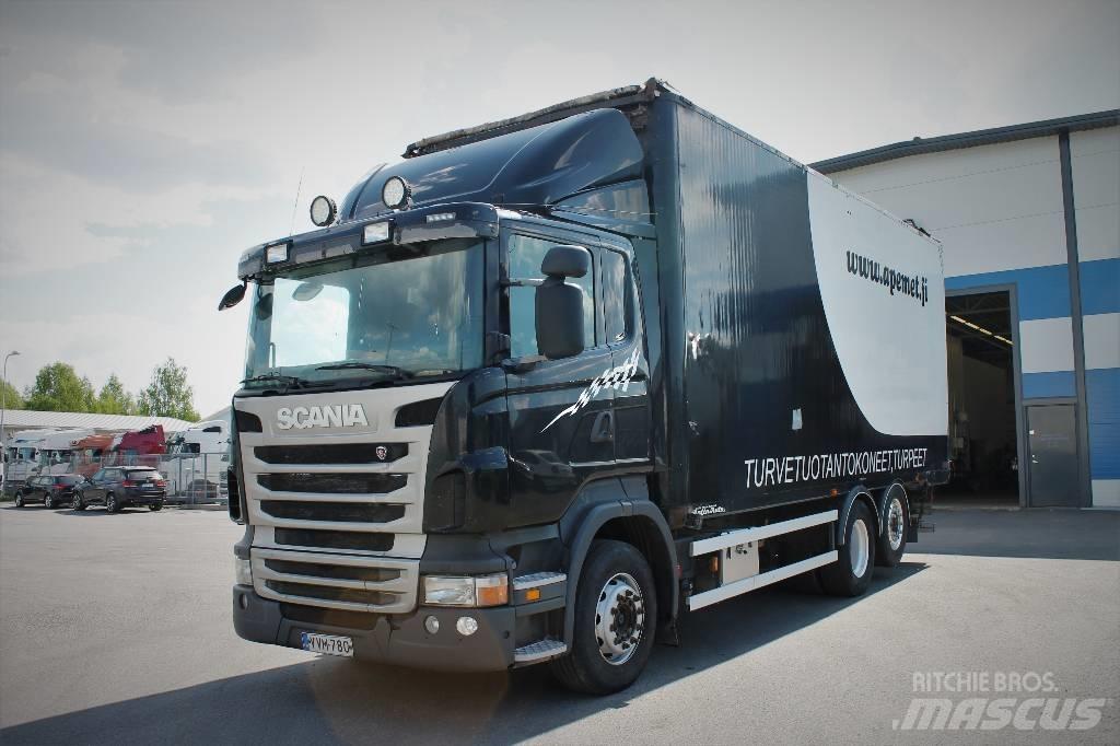 Scania R 560 Camion pour copeaux de bois