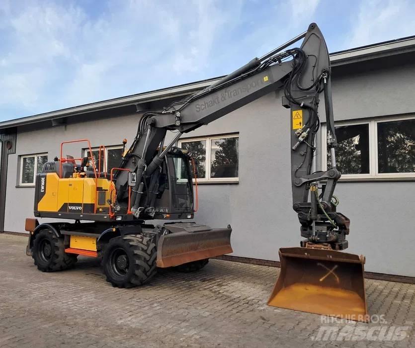 Volvo EW 160 E Pelle sur pneus
