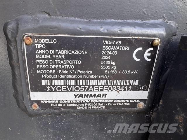 Yanmar Vio 57 Mini pelle < 7t