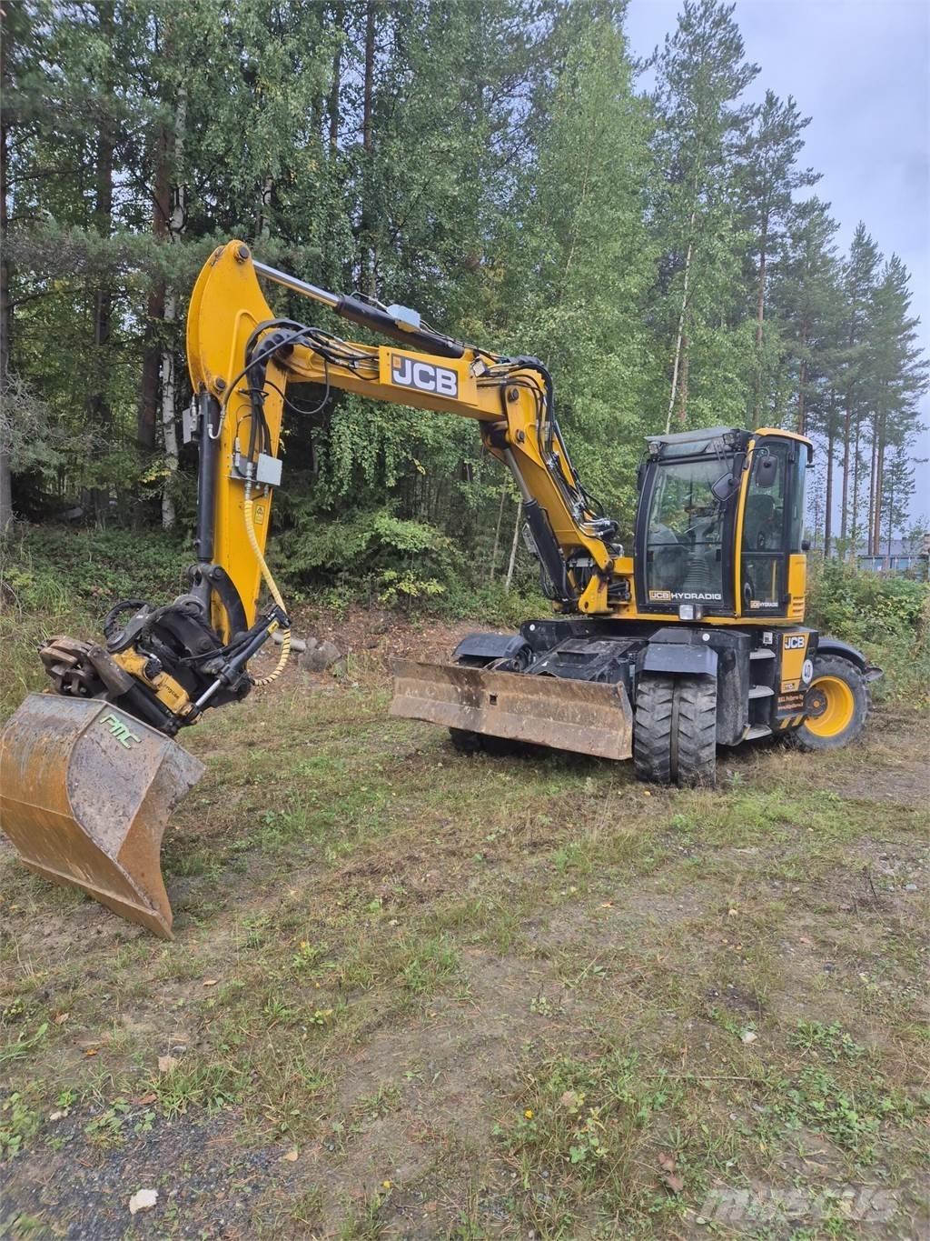 JCB 110W Hydradig Pelle sur pneus