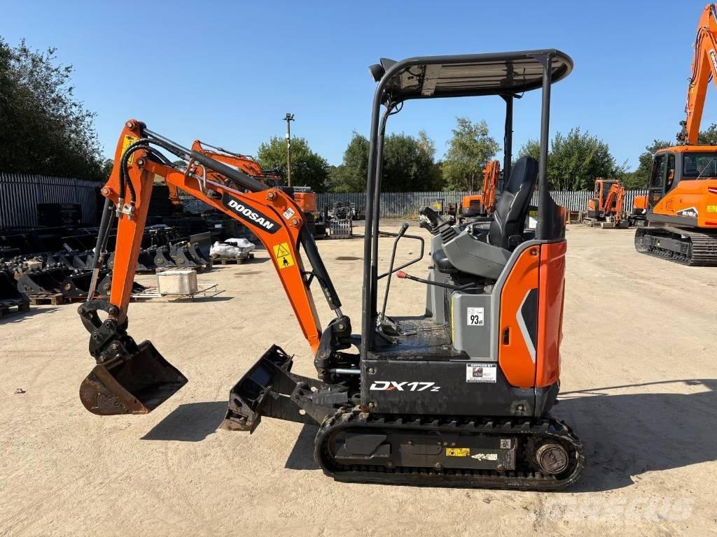 Doosan DX 17 Mini pelle < 7t