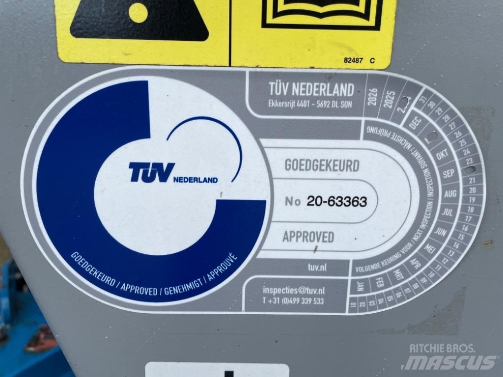 Genie TZ 34/20 Remorque nacelle