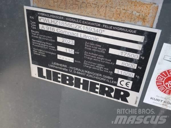 Liebherr A 916 Comp Pelle sur pneus