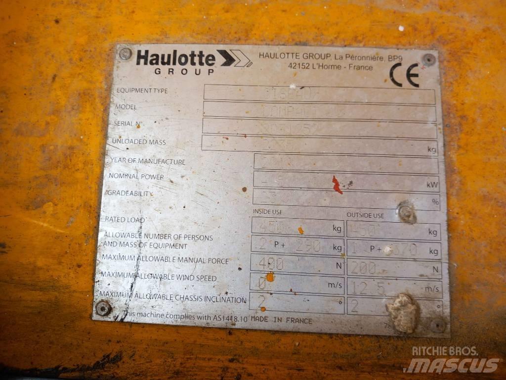 Haulotte Compact 10 Nacelle ciseaux