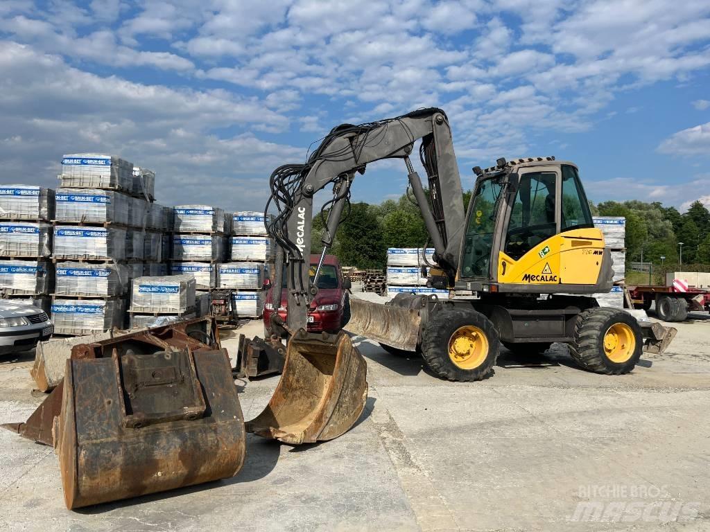 Mecalac 714 MW Pelle sur pneus