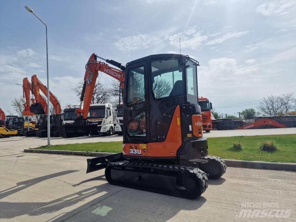Hitachi ZX 33 U-6 Mini pelle < 7t